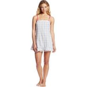 Bottoms Out Women's Woven Laced Trim Nightie