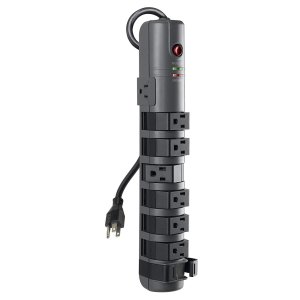 Belkin 8-Outlet Pivot-Plug Power Strip Surge Protector 1800 Joules