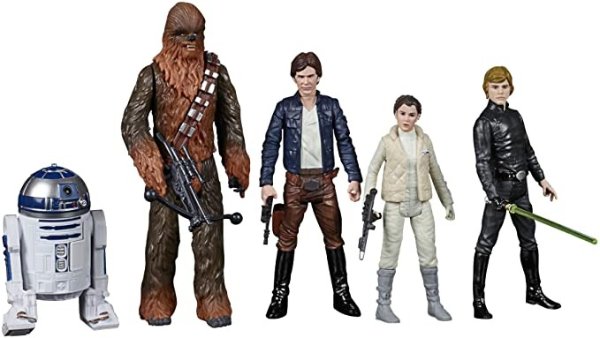 Wars Celebrate The Saga Toys Rebel Alliance Figure Set, 3.75-Inch-Scale Collectible Action Figure 5-Pack (Amazon Exclusive)