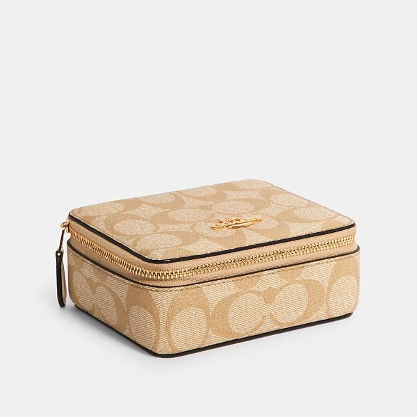Large Jewelry Box in Signature Canvas