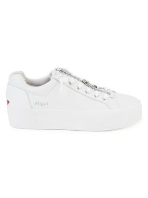 Buzz Leather Platform Sneakers
