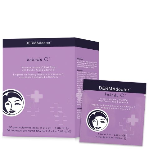 DermadoctorKakadu C Intensive Vitamin C Peel Pad with Ferulic Acid and Vitamin E