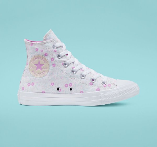 ​Ditsy Floral Chuck Taylor All Star Womens HighTopShoe..com