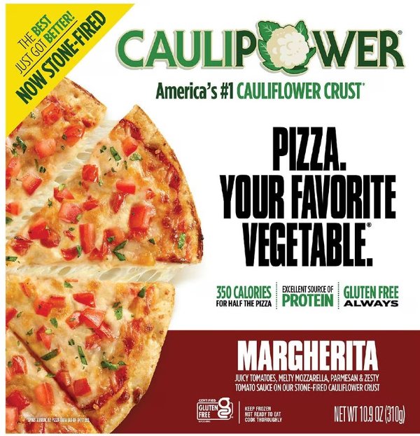 CAULIPOWER Margherita Cauliflower Crust Pizza10.9oz