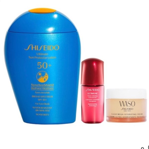 Shiseido SPF x Active Play Sun Protection Set