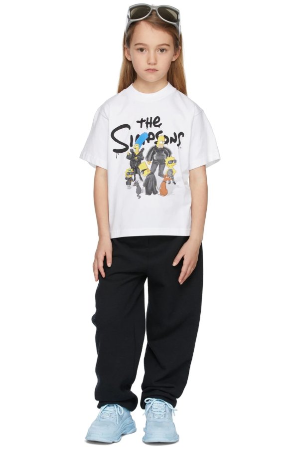 Kids White The Simpsons Edition T-Shirt