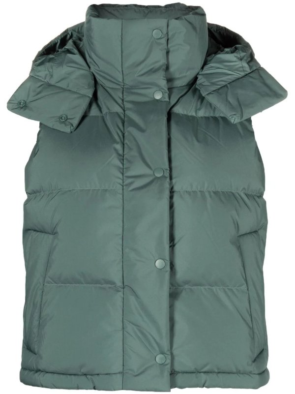 Wunder Puff hooded quilted gilet