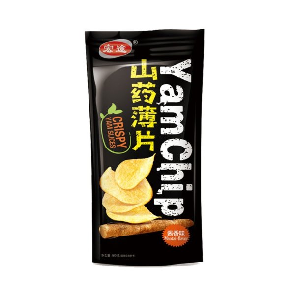 Hongtu Yam Chips Sauce Flavor 90g