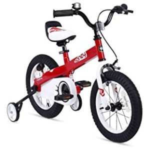 史低价：RoyalBaby Cubetube 儿童自行车，带辅助轮