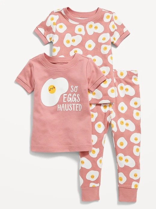Unisex Snug-Fit 3-Piece Pajama Set for Toddler & BabyReview Snapshot4.9Ratings DistributionMost Liked Positive ReviewMost Liked Negative Review