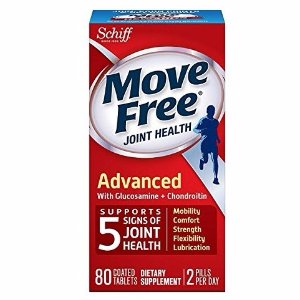 Move Free Advanced, 80 tablets - Joint Health Supplement with Glucosamine and Chondroitin