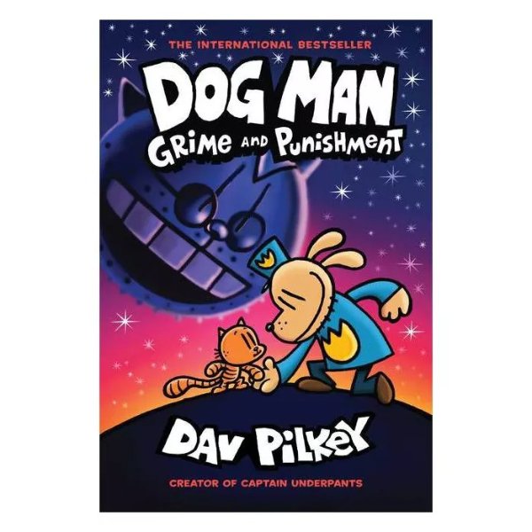 Dog Man #9 Grime and Punishment - by Dav Pilkey (Hardcover)