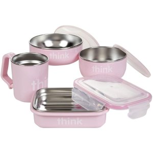 thinkbaby The Complete BPA Free Feeding Set, Pink @ Amazon