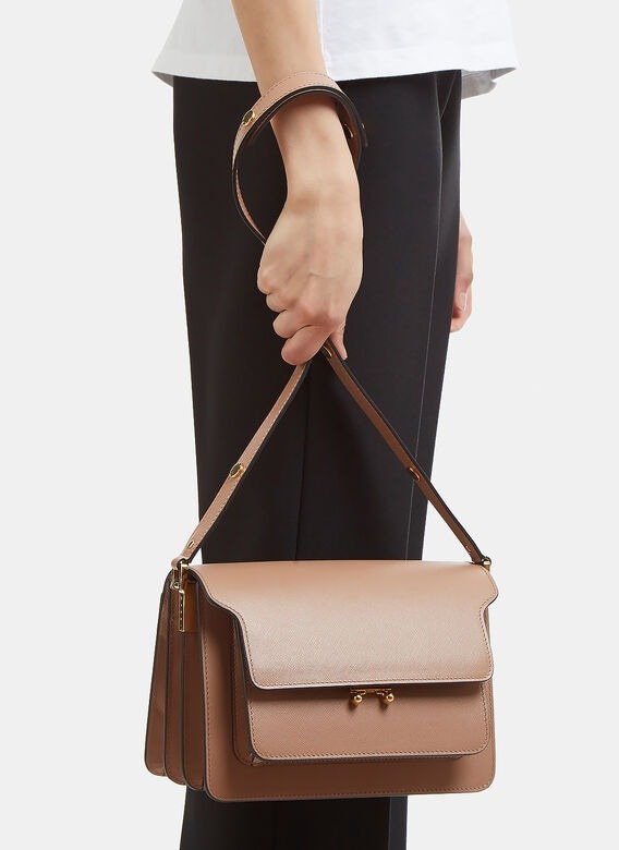 Medium Trunk Bag in Brown