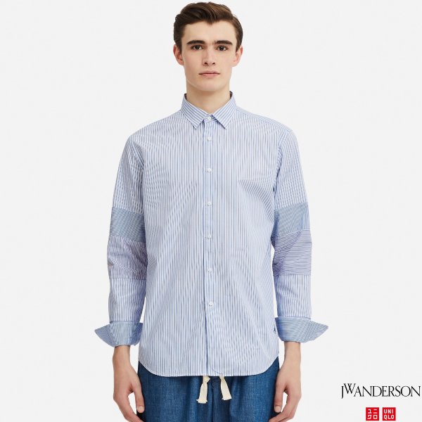 MEN EXTRA FINE COTTON BROADCLOTH LONG-SLEEVE SHIRT (JW Anderson)