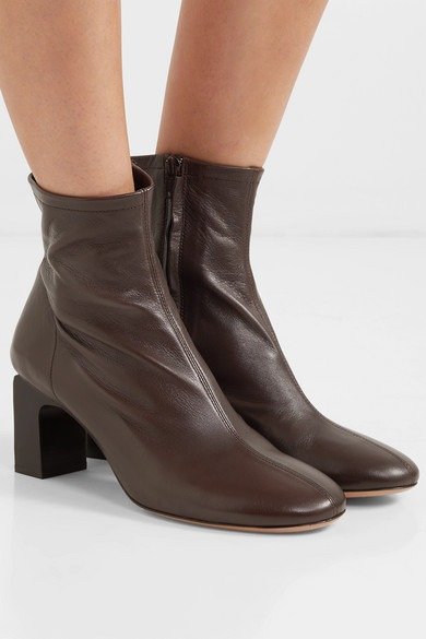 Vasi leather ankle boots