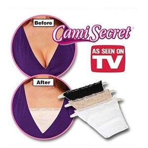 Cami Secret Set of 3 Clip-on Camisole @Amazon.com