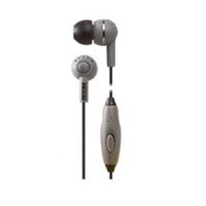 BOOM Spoken Leader In-Ear Headphones with 1 Button Mic (Gray) 