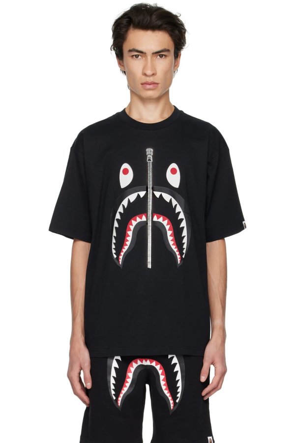 Black WGM Edition Shark T-Shirt