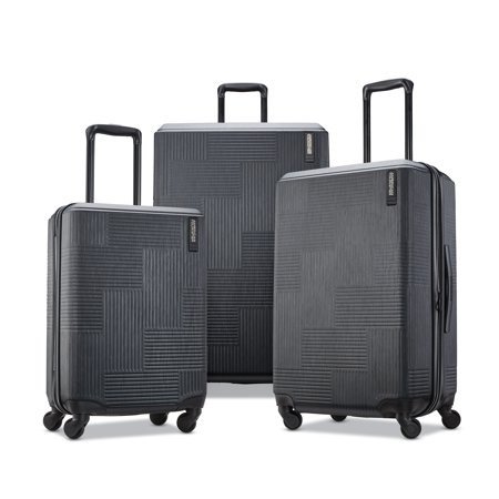 Stratum XLT 3 Piece Hardside Spinner Luggage Set