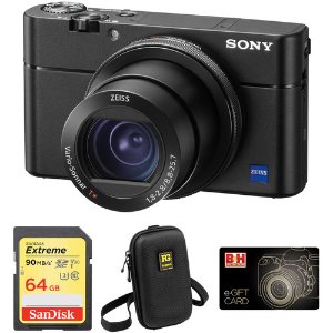 Sony RX100 V Camera + 64GB Sandisk SDXC + $50 GC