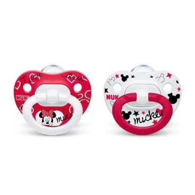® Disney® Minnie Mouse 6-18M 2-Pack Orthodontic Pacifiers