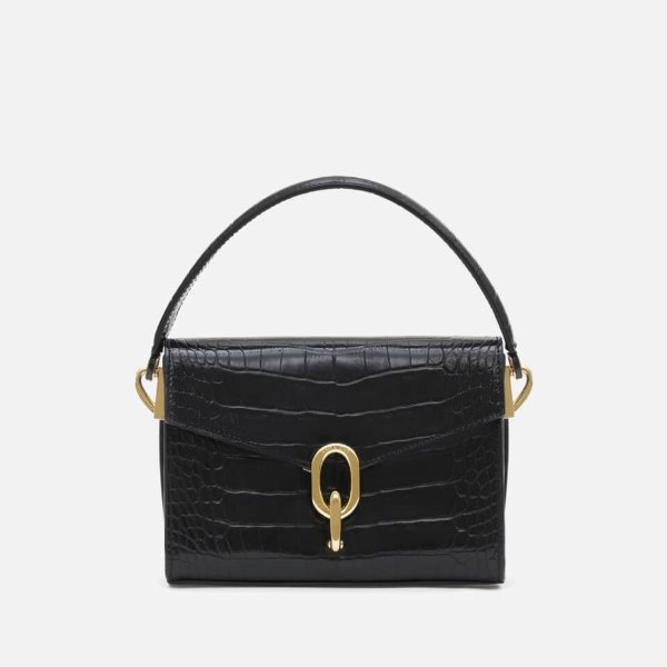 Mini Colette Embossed Faux Leather Bag
