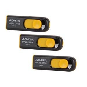 3 x ADATA 16GB UV128 USB 3.0 Flash Drive AUV128-16G-RBY