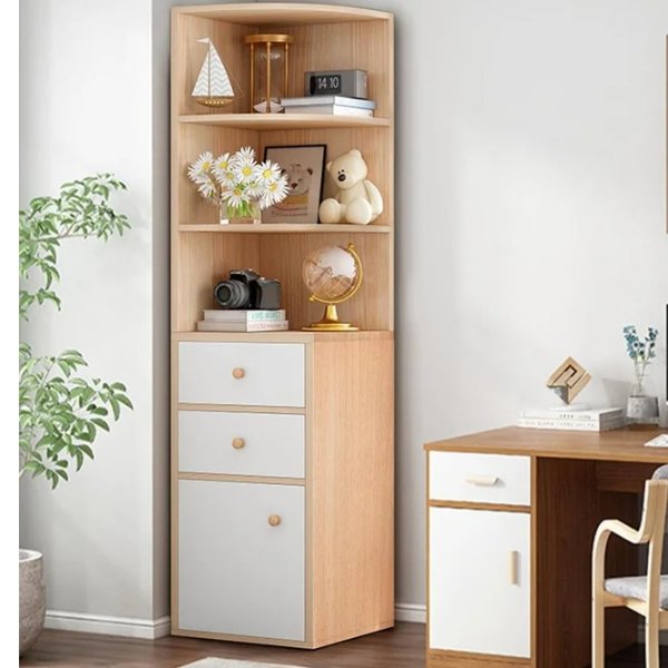 Tall Corner Cabinet With Doors And 3 Tier Shelves, Free Standing Corner Storage Cabinet For Bathroom, Kitchen, Living Room Or BedroomTall Corner Cabinet With Doors And 3 Tier Shelves, Free Standing Corner Storage Cabinet For Bathroom, Kitchen, Living Room Or BedroomShipping & ReturnsMore to Explore