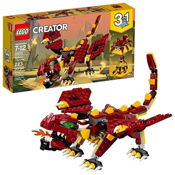 Creator 3in1 Mythical Creatures 31073 Building Kit (223 Piece)