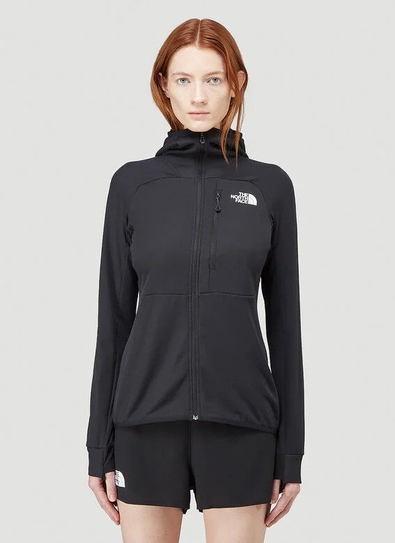 L2 Full-Zip Hooded Sweatshirt in Black