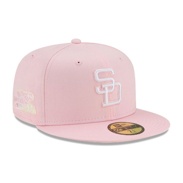 MLB圣地亚哥樱花粉棒球帽