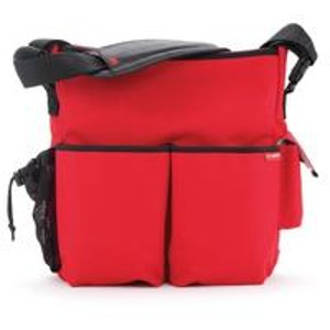 Skip Hop Duo Deluxe Diaper Bag, Red