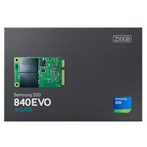 三星Samsung 840 EVO 250GB mSATA固态硬盘(MZ-MTE250BW)