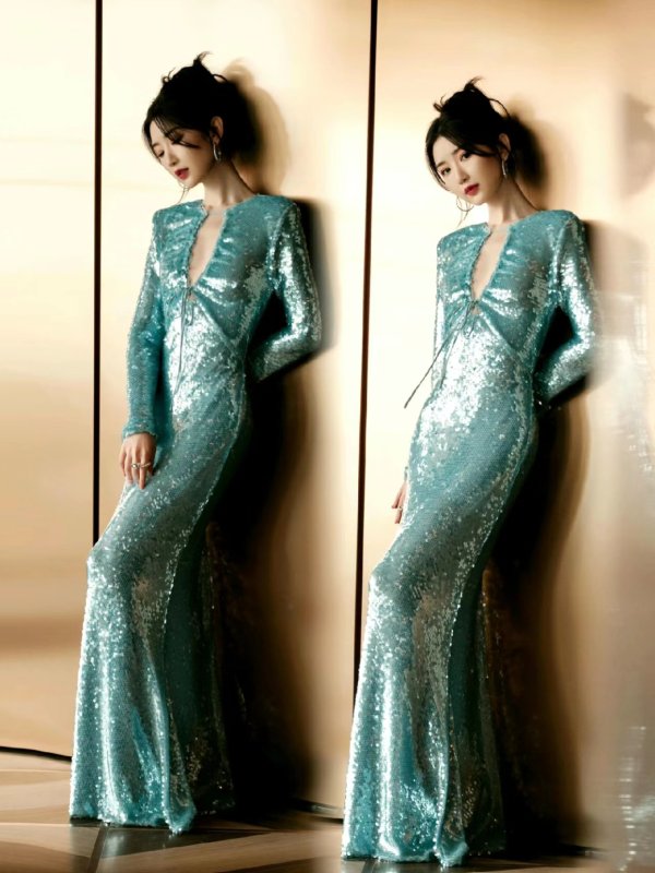 rhinestone-embellished midi dress