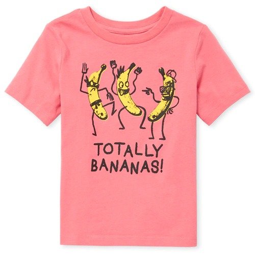 Baby And Toddler Boys Bananas Graphic Tee