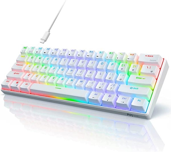 RK61 60% 热插拔 RGB 机械键盘