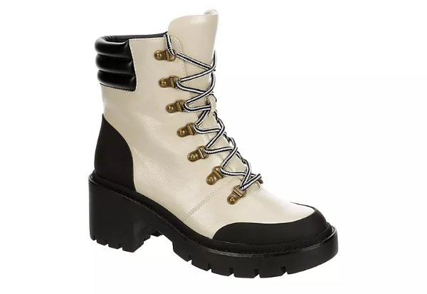 IVORY MICHAEL BY MICHAEL SHANNON Womens Natacha Lace-up Boot