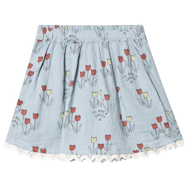 Blue Poppy Prairie Skirt | AlexandAlexa