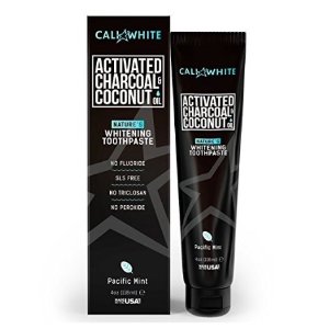 Cali White Activated Charcoal Teeth Whitening Toothpaste