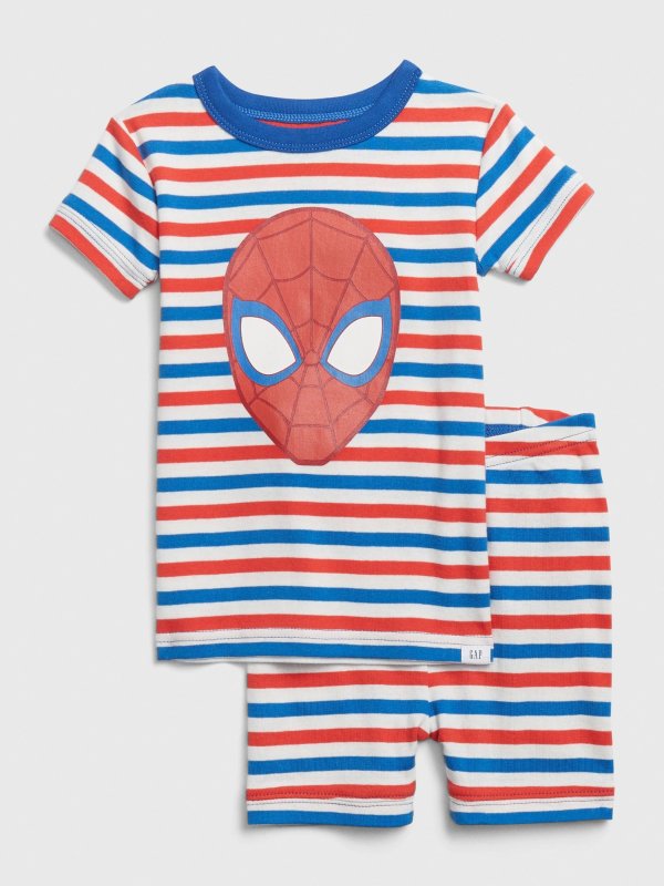 婴儿蜘蛛侠睡衣套装