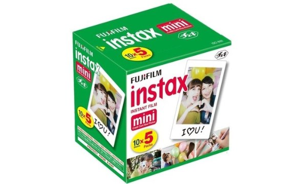 Instax Mini Instant Film (10 Sheets; 5-Pack)