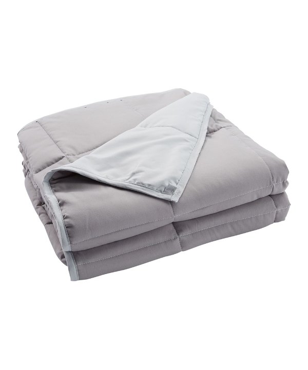 Grey Reversible Weighted Blanket