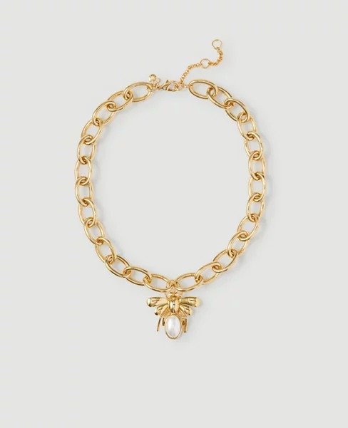 Bee Pendant Necklace | Ann Taylor