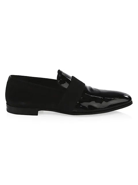Bryden Patent Leather Moccasins