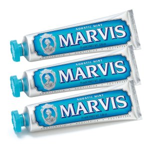 Marvis£4.2/支 水生薄荷牙膏 (3x85ml)