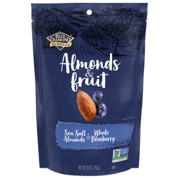 Sea Salt Almonds & Whole Blueberries
