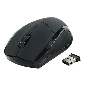 Staples Wireless Mouse, Black
