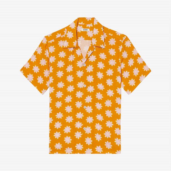 Cold Flower relaxed-fit woven shirt