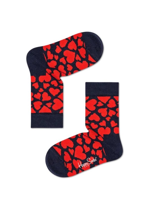 Organic Cotton Sock For Kids: Heart | Happy Socks